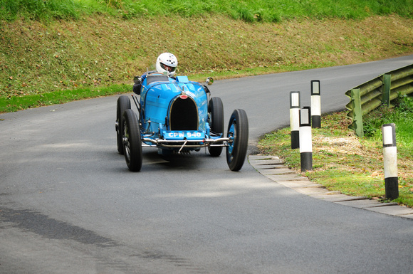 Bugatti cornering