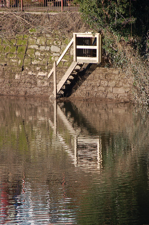 Reflected steps
